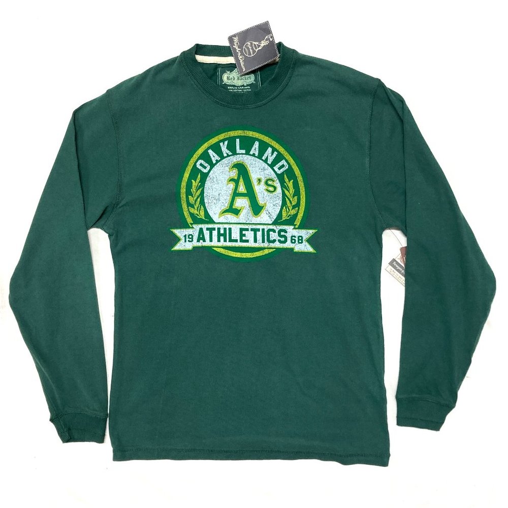 Mens Wright & Ditson Oakland Athletics Sweatshirt Premium Vintage A's
